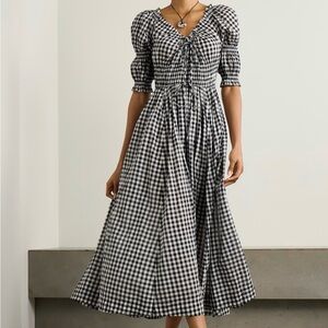 Doen Ischia in Black & White Gingham